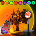 App-Controlled Sunset Lamp