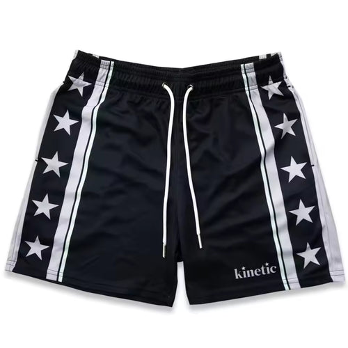 2025 Breathable Men Shorts GYM Basketball Running Quick-Drying Shorts Baggy Flame Print Fashion Shorts Summer Shorts